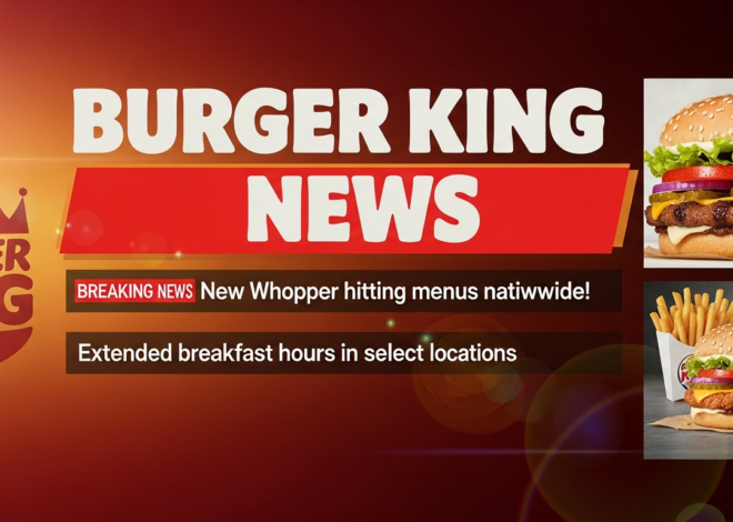 Burger King News Latest Updates and Exciting Stories from Your Favorite Fast Food