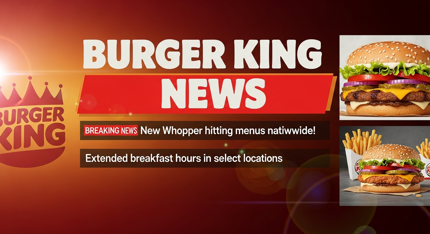 Burger King News Latest Updates and Exciting Stories from Your Favorite Fast Food