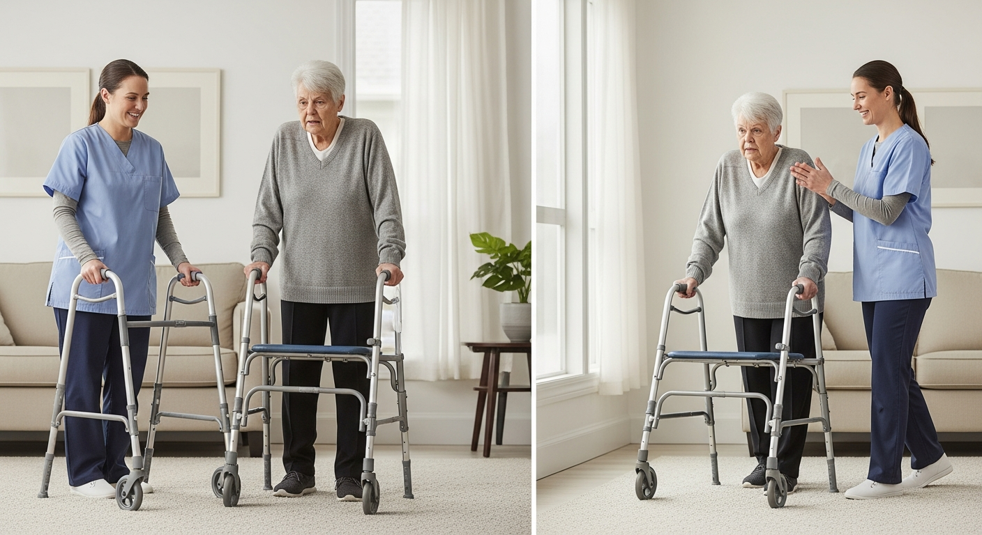 Walking With a Frame A Simple Guide to Stay Safe and Strong