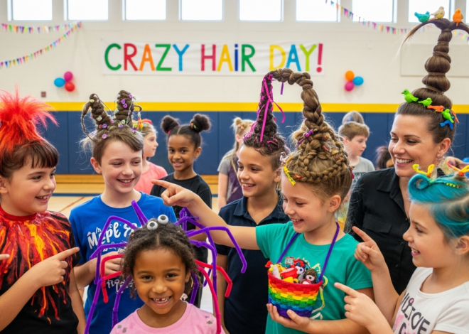 Crazy Hair Day Ideas for School, Kids, Boys & Girls | Easy & Fun Styles